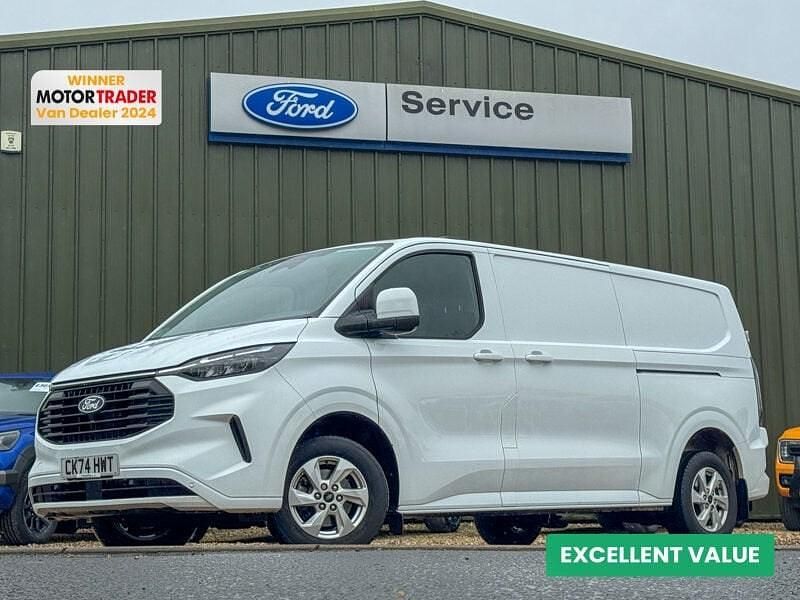 Used Ford Transit Custom Limited 136 HP (100 kW) 2024 White Van