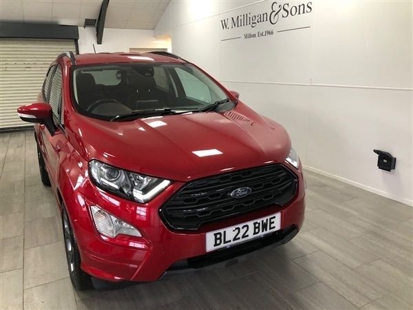 Red Used 2022 Ford Ecosport ST-Line SUV | £13,995 (Fair price) - Image 1/1