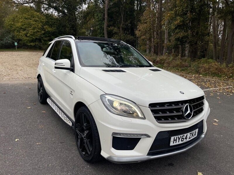 White Used 2014 Mercedes ML63 AMG AMG SUV | £21,000 - Image 1/4