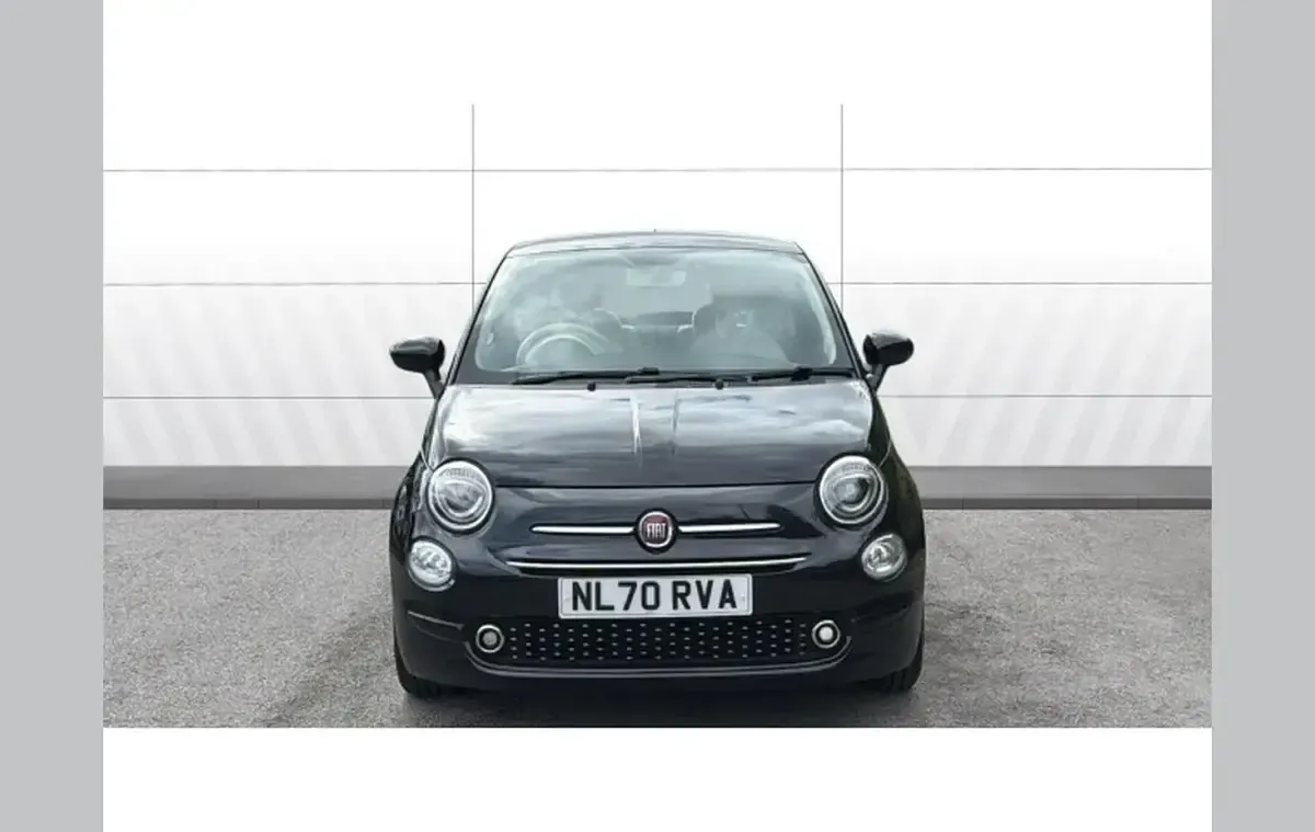 Used Fiat 500 Lounge 68 HP (50 kW) 2020 Black Hatchback