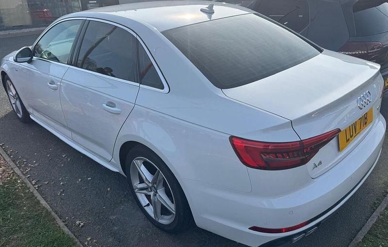 Used Audi A4 S-Line 190 HP (139 kW) 2016 White Sedan