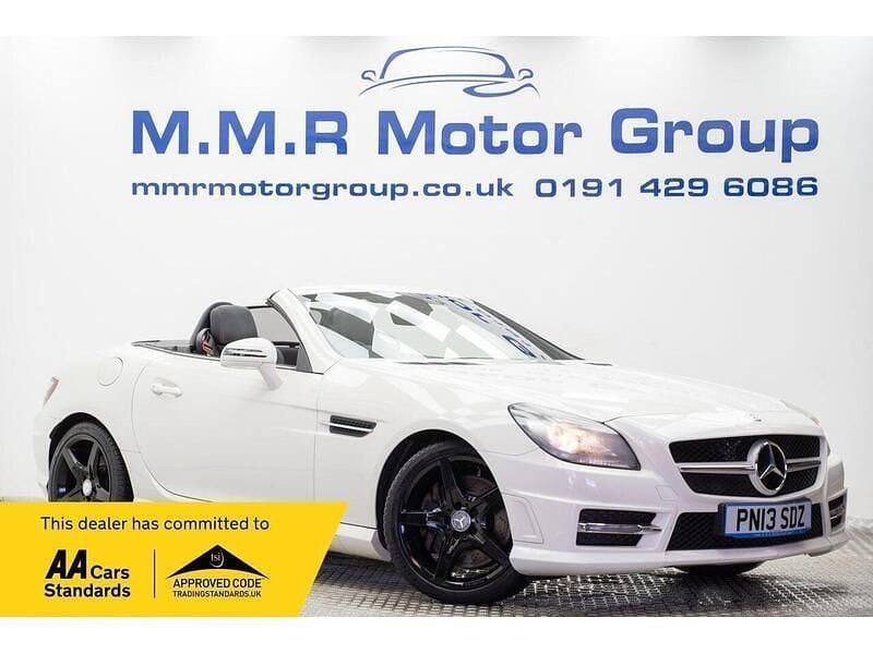 Used Mercedes SLK250 AMG 2013 White Cabriolet
