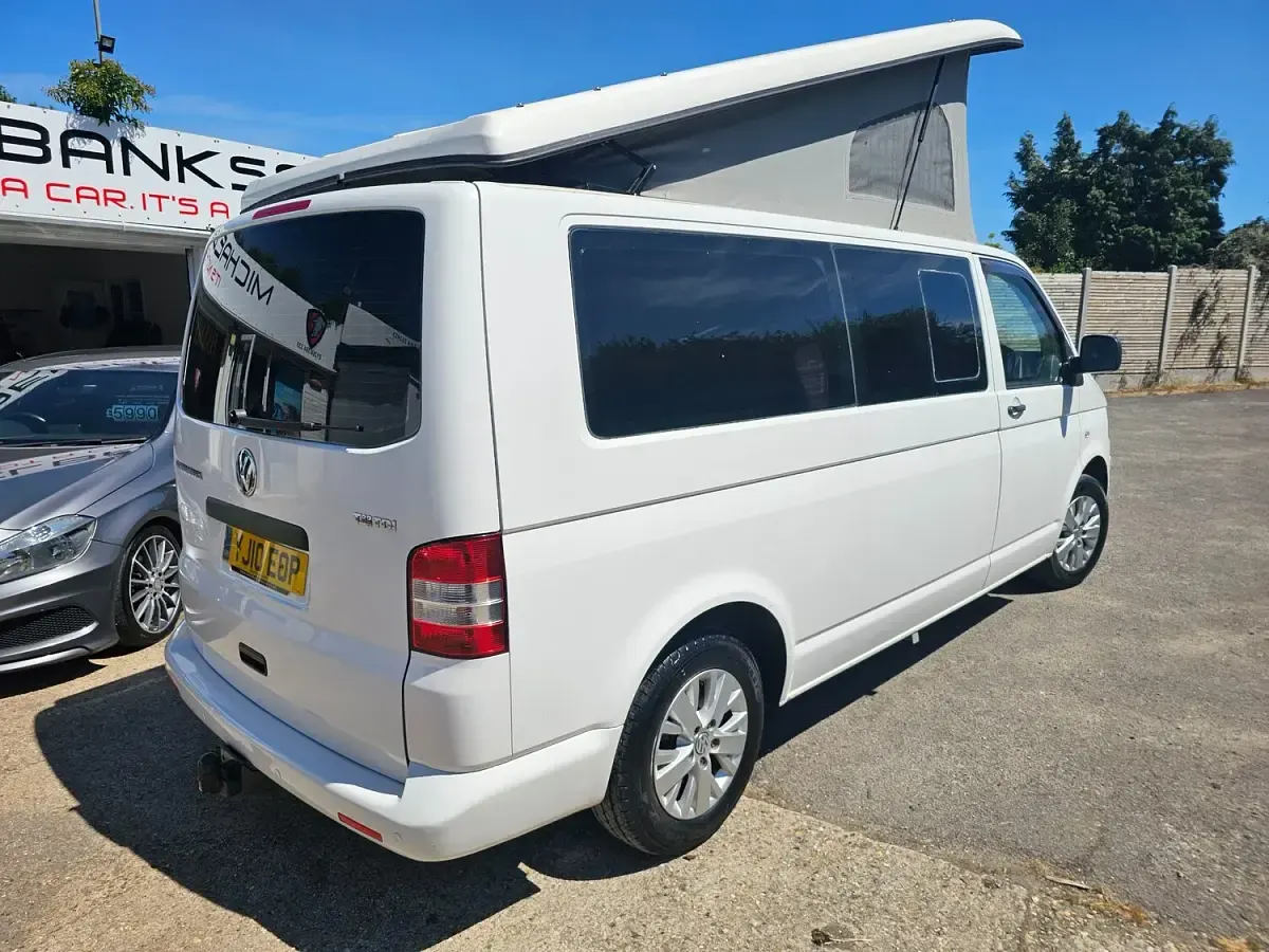 Used VW T5 102 HP (75 kW) 2010 White Van