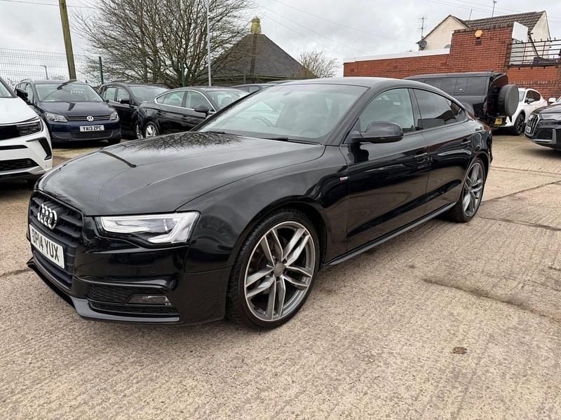 Used Audi A5 Sportback Advanced 225 HP (165 kW) 2014 Black Hatchback