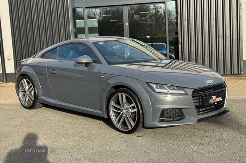 Used Audi TT S-Line 184 HP (135 kW) 2017 Grey Coupe
