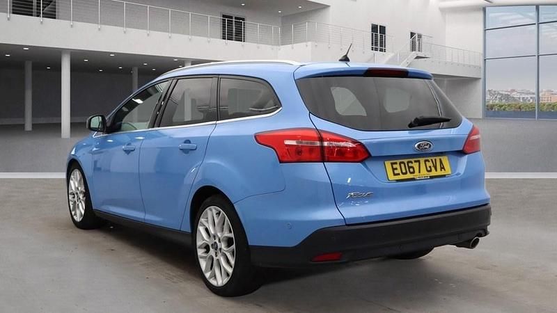 Used Ford Focus Titanium X 150 HP (110 kW) 2017 Candy blue Estate