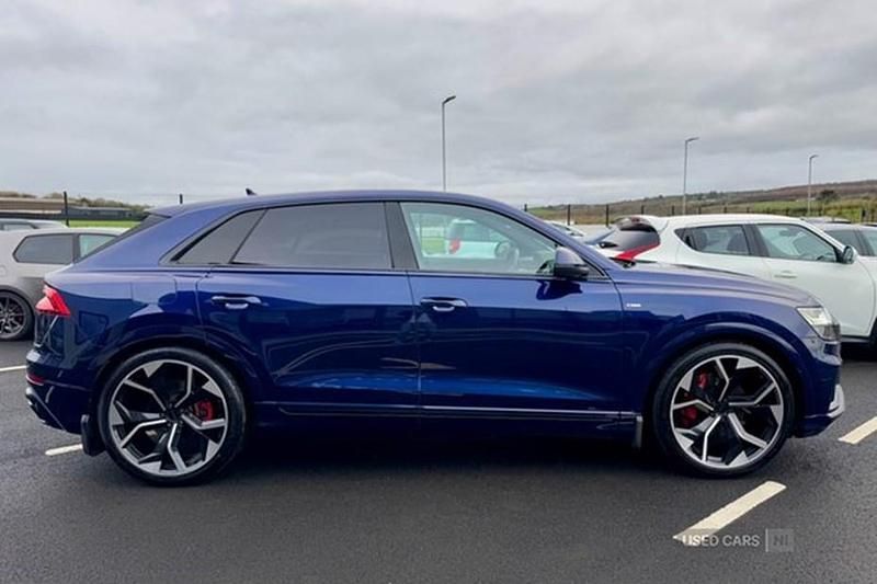Blue Used 2019 Audi Q8 S-Line SUV | £32,995 (Fair price) - Image 1/1