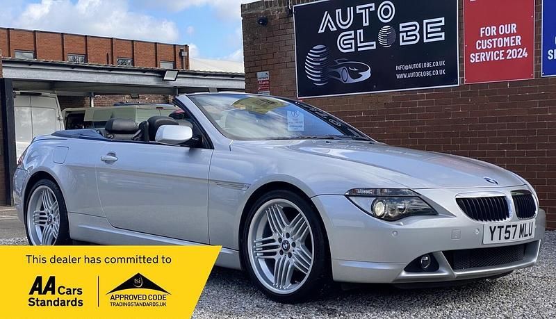 Used BMW 630 Cabriolet Sport Line 2007 Silver Cabriolet