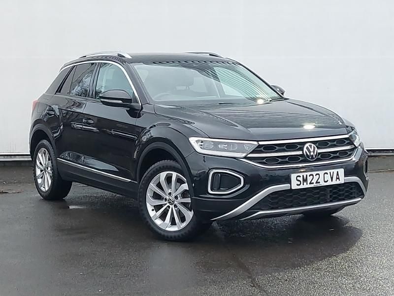 Black Used 2022 VW T-Roc Style SUV | £16,998 (Fair price) - Image 1/4