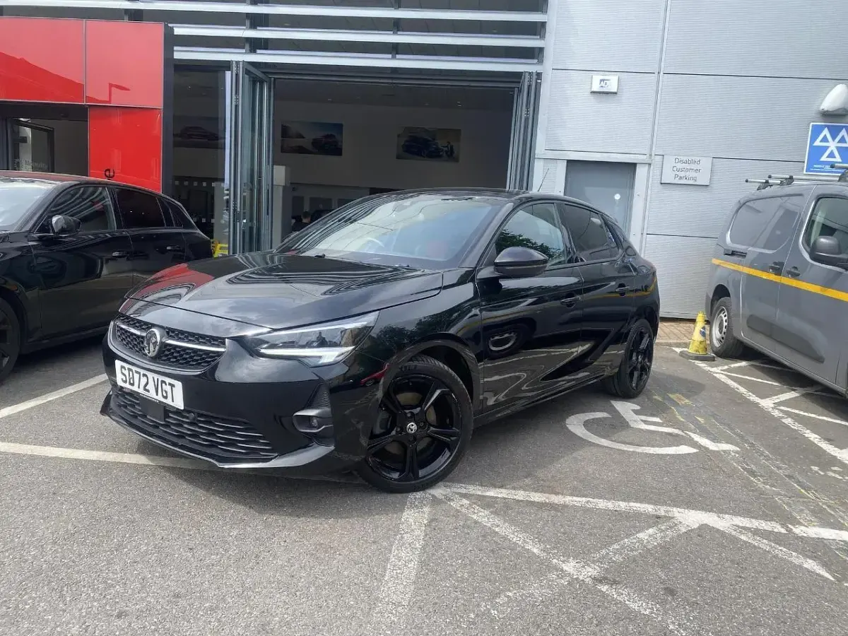 Used Vauxhall Corsa GS Line 128 HP (94 kW) 2022 Black Hatchback