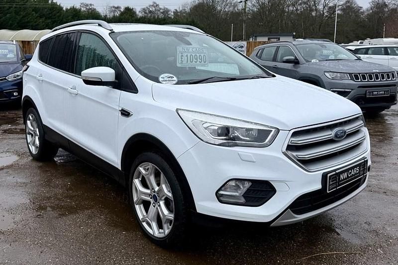 Used Ford Kuga ST-Line X 150 HP (110 kW) 2018 White SUV