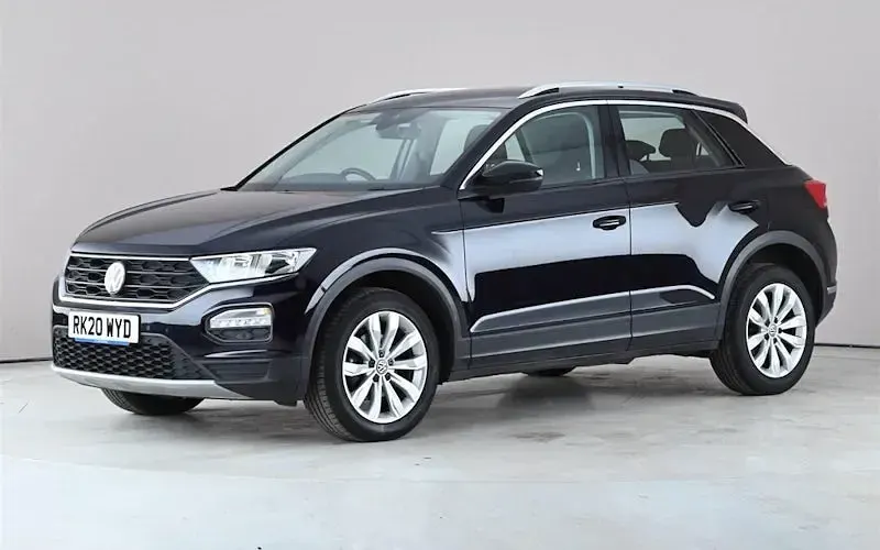 Used VW T-Roc SE 150 HP (110 kW) 2020 Black SUV