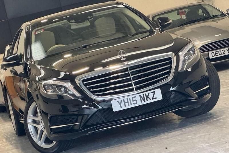 Black Used 2015 Mercedes S350 AMG line Sedan | £16,998 (Good price) - Image 1/1