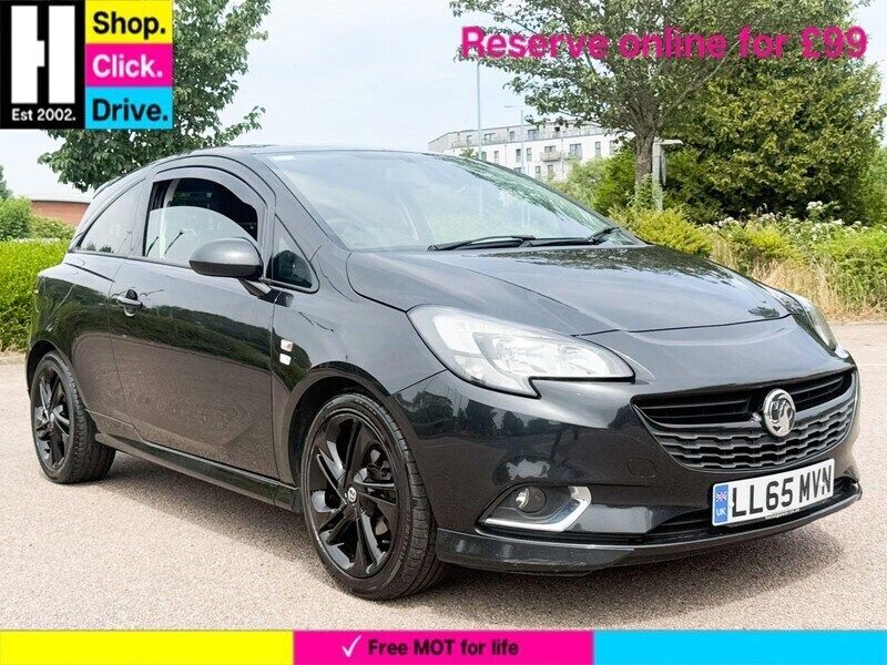 Black Used 2016 Vauxhall Corsa Edition Hatchback | £3,393 (Fair price) - Image 1/3
