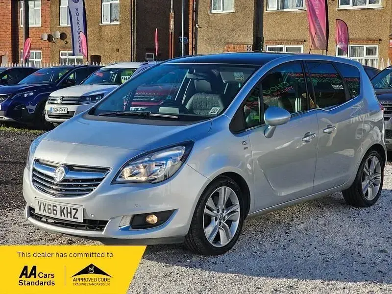 Second-hand Vauxhall Meriva 2016 Argintiu Monovolum