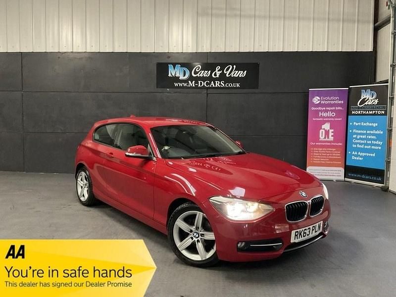 Red Used 2013 BMW 116 Sport Line Hatchback | £3,990 (Good price) - Image 1/3
