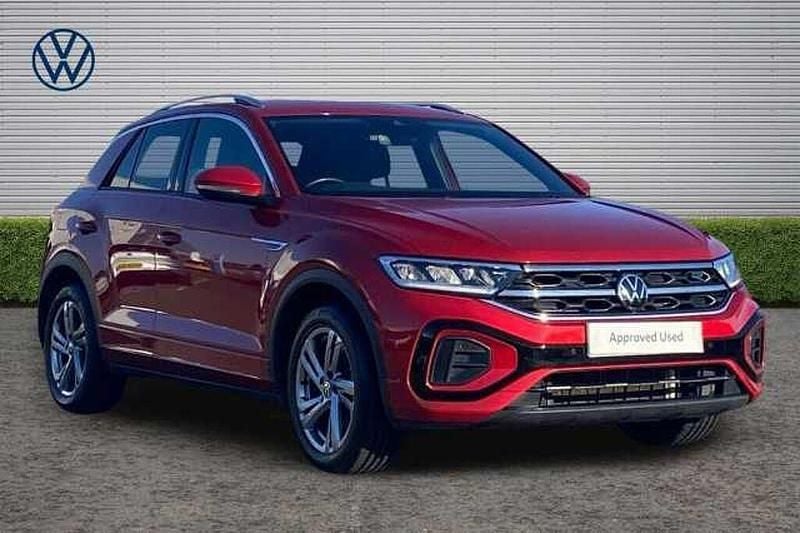 Used VW T-Roc R-line 150 HP (110 kW) 2022 Red SUV