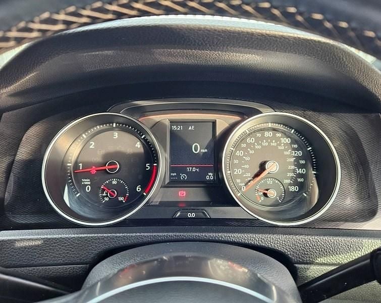 Used VW Golf VII GTD 184 HP (135 kW) 2017 Black Hatchback