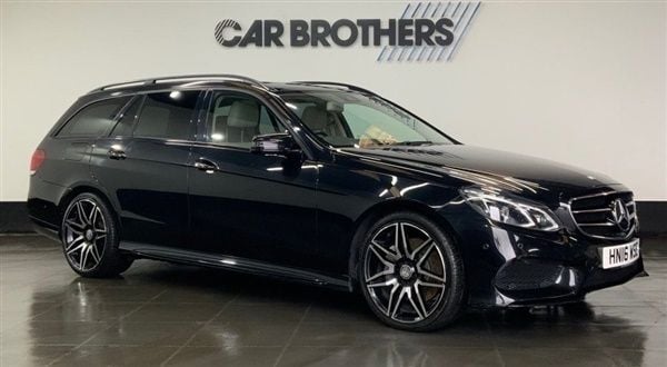 Black Used 2016 Mercedes E350 Premium Estate | £11,995 (Good price) - Image 1/1