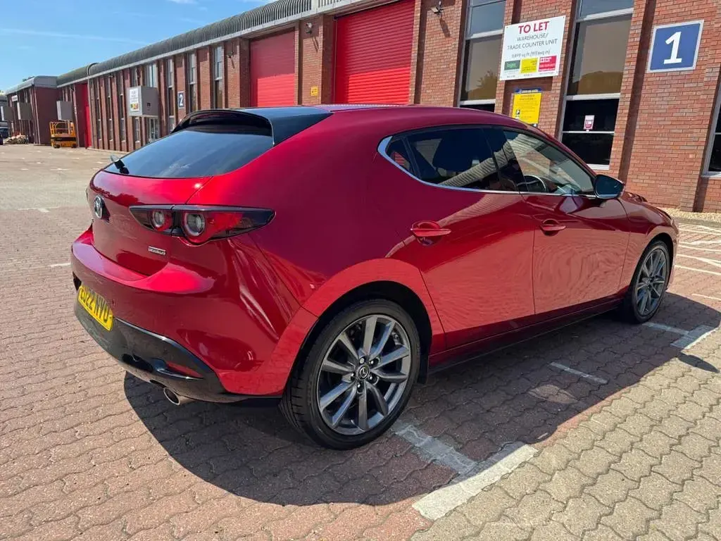 Used Mazda 3 Inclusive 2022 Red Hatchback