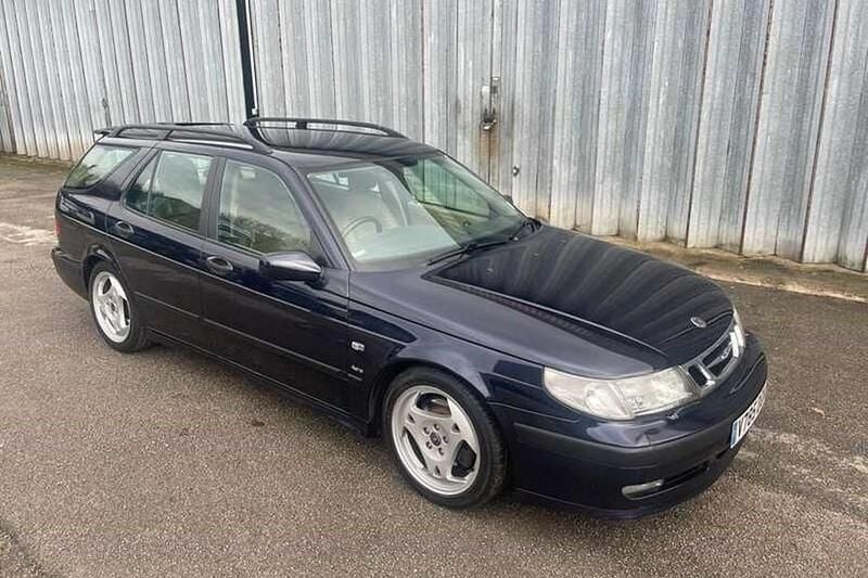 Used Saab 9-5 Aero 230 HP (169 kW) 2000 Midnight blue metallic Estate