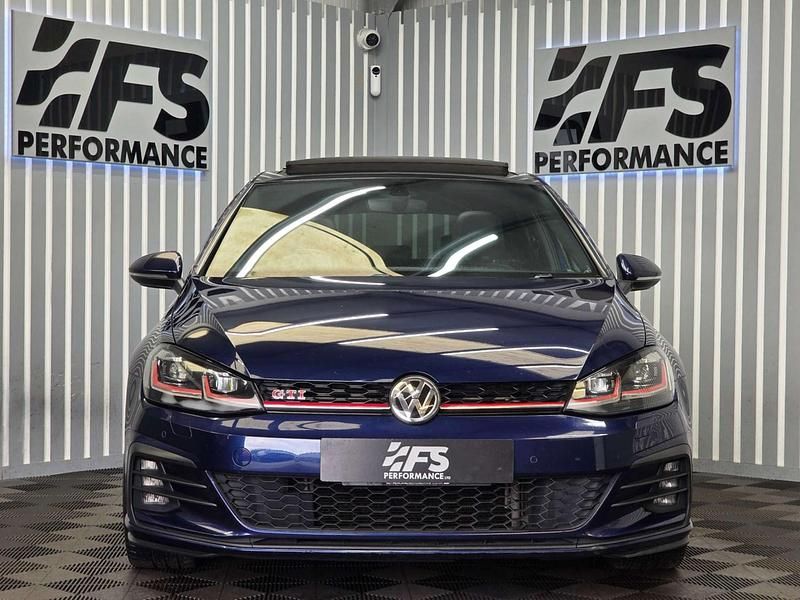 Used VW Golf VII GTI 245 HP (180 kW) 2017 Blue Hatchback