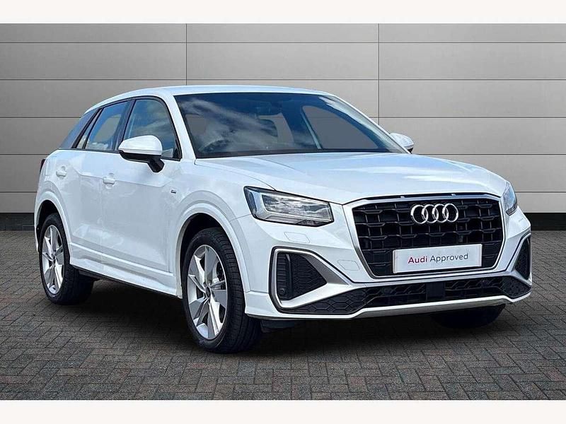 White Used 2022 Audi Q2 S-Line SUV | £19,850 (Fair price) - Image 1/4