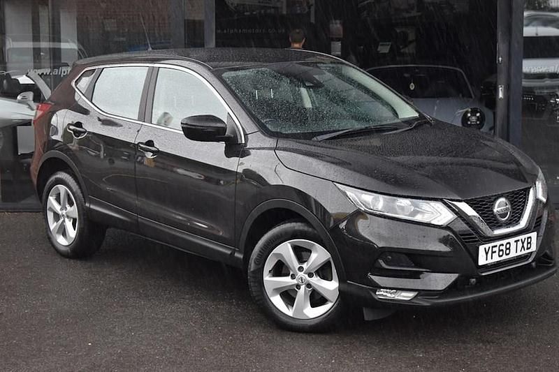 Black Used 2018 Nissan Qashqai Acenta SUV | £9,990 (Good price) - Image 1/1