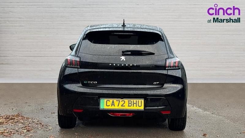 Used Peugeot e-208 GTi 100 kW (136 HP) 2022 Black Hatchback