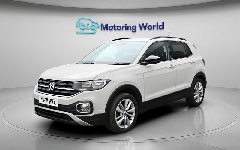 Used VW T-Cross Active 110 HP (80 kW) 2021 Grey SUV