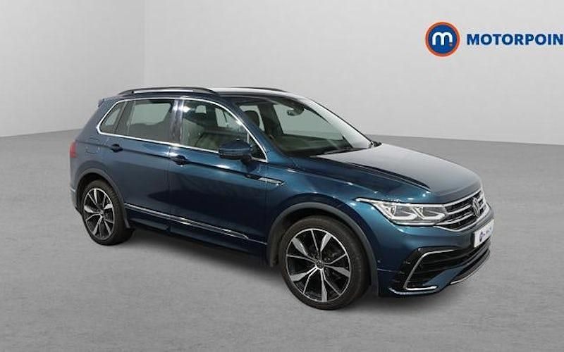 Used VW Tiguan R-line 150 HP (110 kW) 2023 Blue SUV