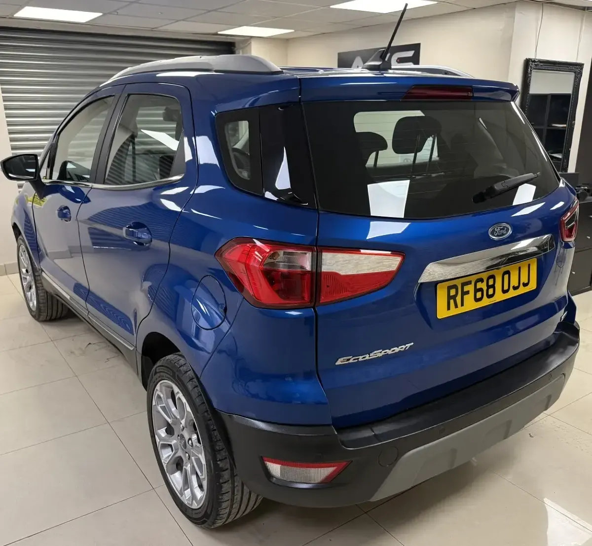 Used Ford Ecosport Titanium 2018 Blue SUV