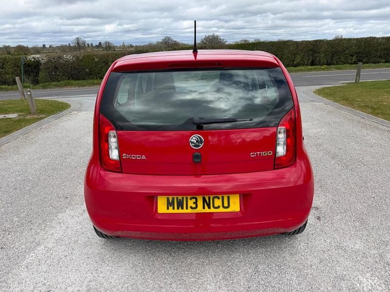 Used Skoda Citigo SE 2013 Red Hatchback
