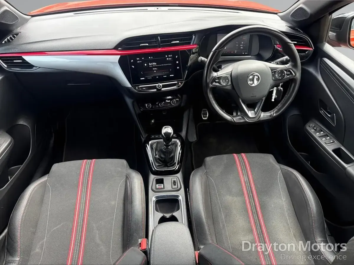 Used Vauxhall Corsa GS Line 100 HP (73 kW) 2022 Orange Hatchback
