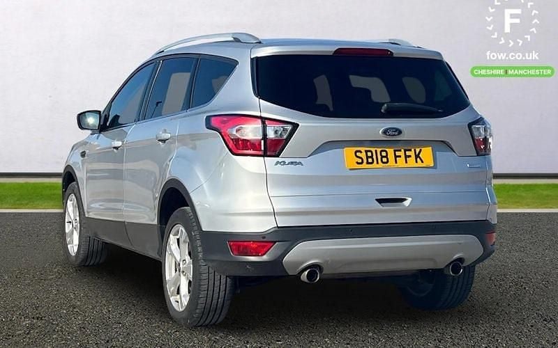 Used Ford Kuga Titanium X 182 HP (133 kW) 2018 Silver SUV