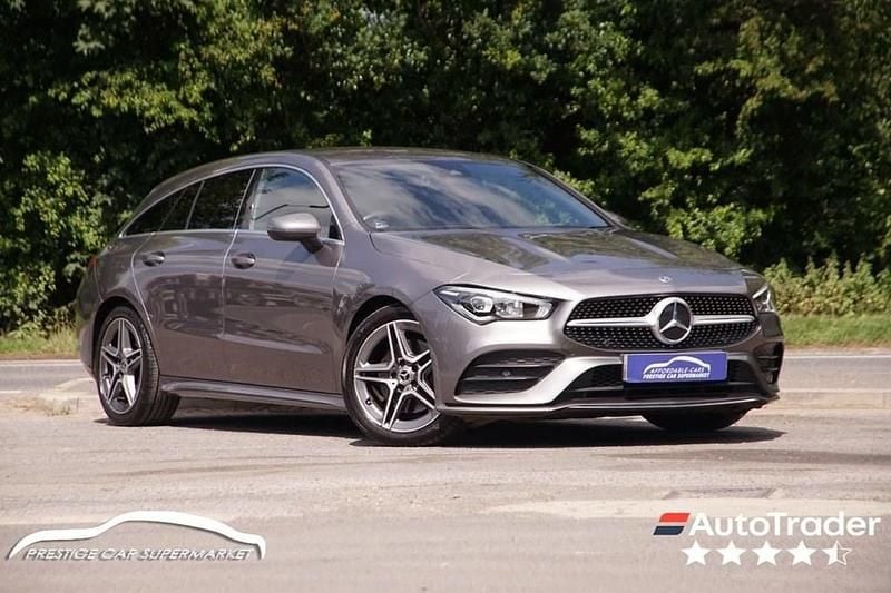 Grey Used 2021 Mercedes CLA220 Shooting Brake AMG line Estate | £20,099 (Fair price) - Image 1/4