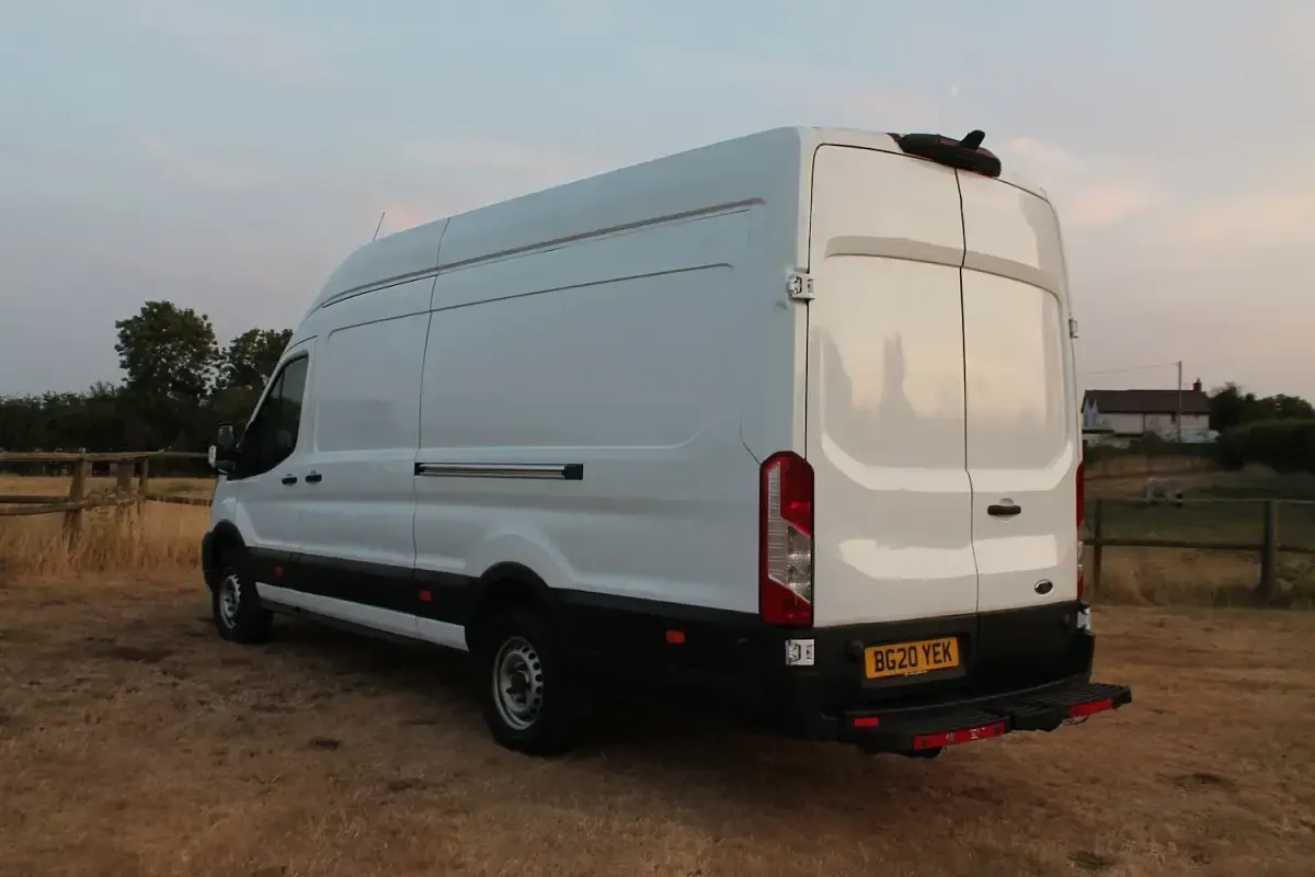 Used Ford Transit 130 HP (95 kW) 2020 White Van
