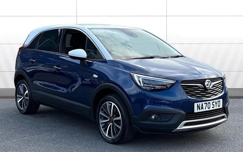 Used Vauxhall Crossland X Elite 110 HP (80 kW) 2020 Blue SUV