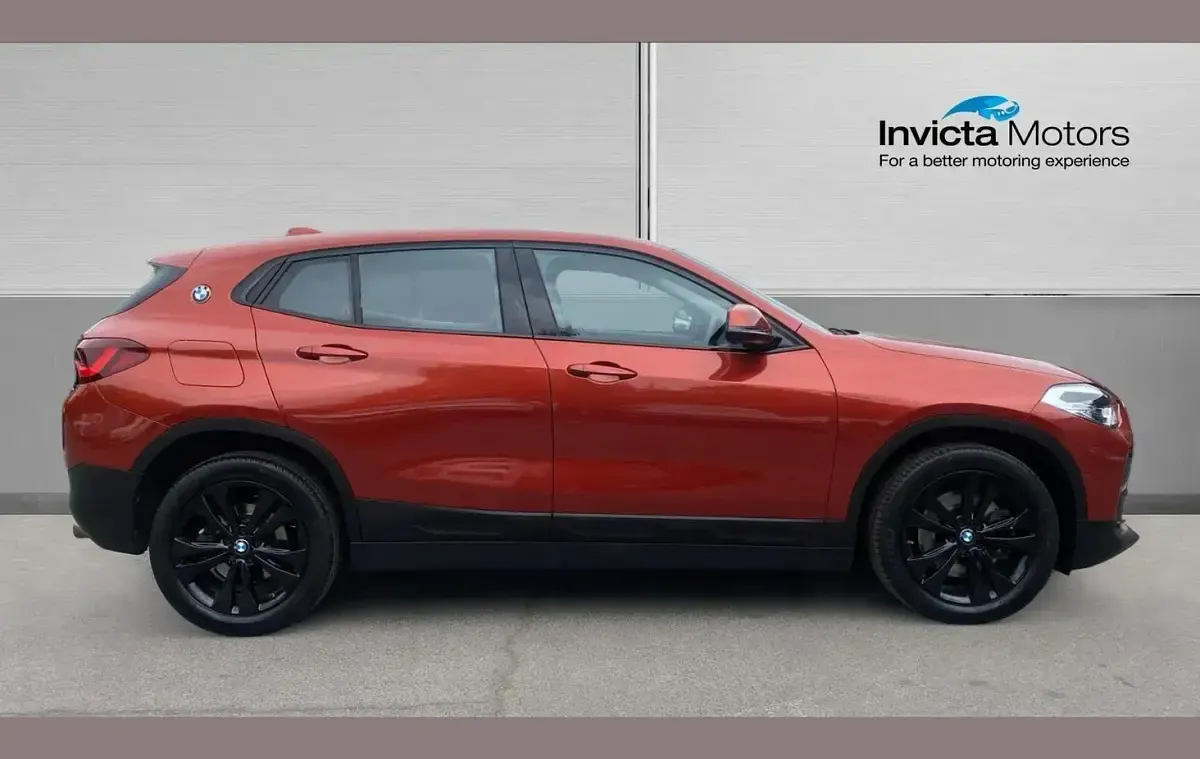 Used BMW X2 Sport Line 192 HP (141 kW) 2021 Orange SUV