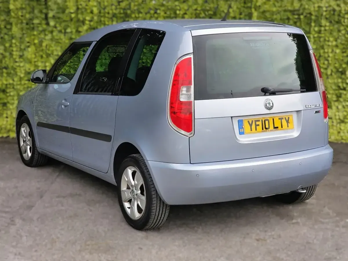 Used Skoda Roomster SE 105 HP (77 kW) 2010 Blue MPV