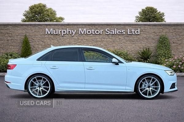 Used Audi A4 S-Line 190 HP (139 kW) 2017 White Sedan