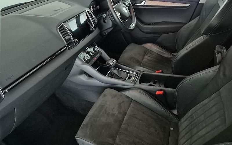 Used Skoda Karoq SE L 150 HP (110 kW) 2023 Blue SUV