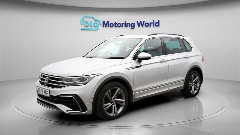 Used VW Tiguan R-line Edition 150 HP (110 kW) 2022 Silver SUV