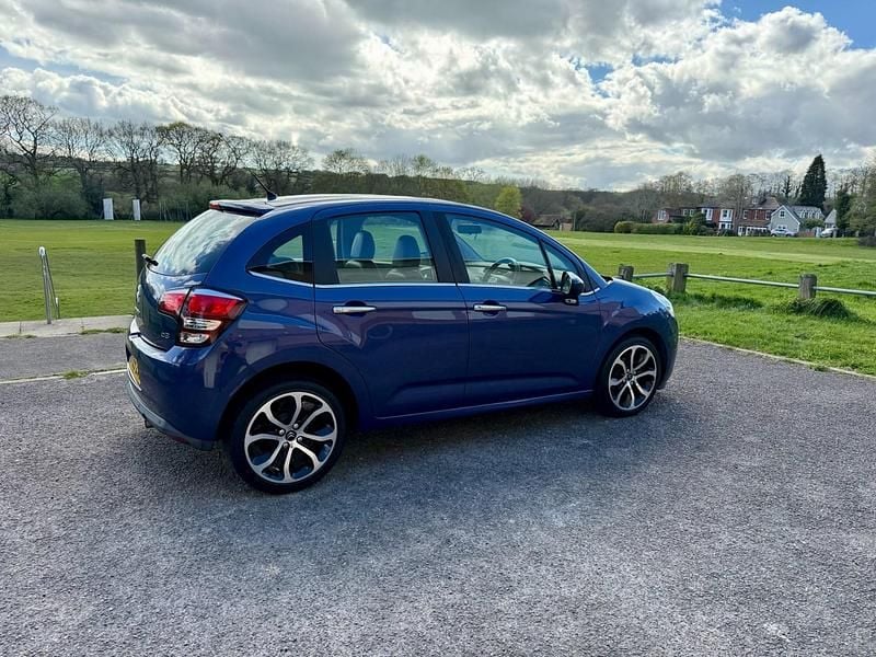 Used Citroën C3 PureTech 82 HP (60 kW) 2015 Blue Hatchback