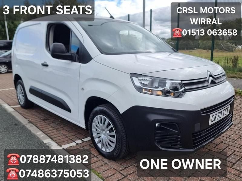 White Used 2020 Citroën Berlingo Start MPV | £6,995 (Good price) - Image 1/4