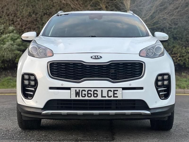 Used Kia Sportage GT-Line 134 HP (98 kW) 2016 White SUV