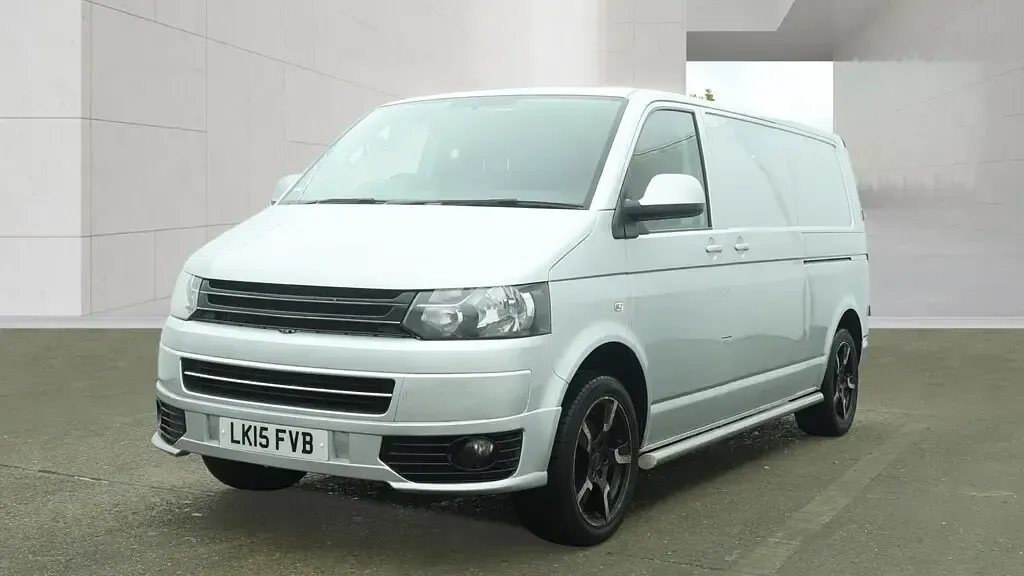 Used VW T5 Highline 140 HP (102 kW) 2015 Silver Van