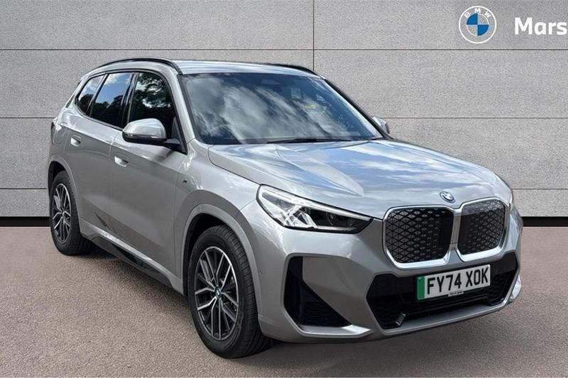 Space silver Used 2024 BMW iX1 M Sport SUV | £38,404 (Expensive) - Image 1/4