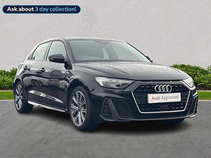Black Used 2023 Audi A1 S-Line Hatchback | £21,450 (Fair price) - Image 1/4