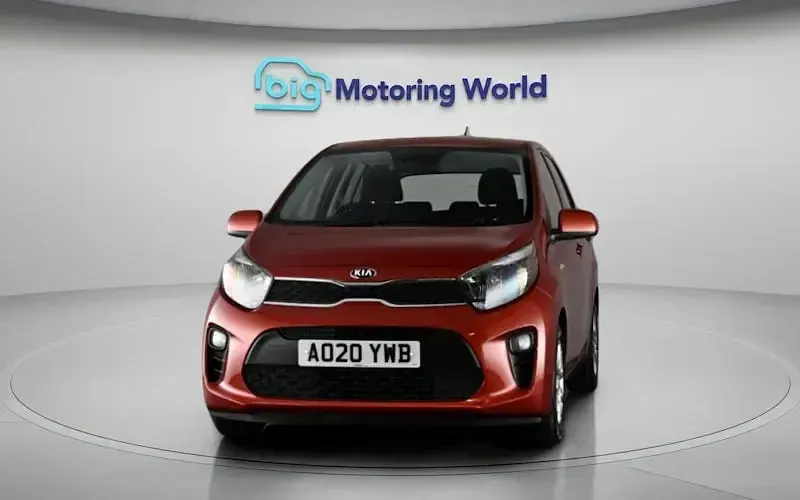 Used Kia Picanto 84 HP (61 kW) 2020 Orange Hatchback
